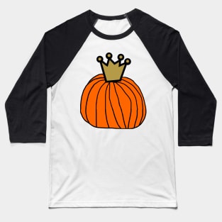 Pumpking A Pumpkin Food Pun for Halloween Baseball T-Shirt